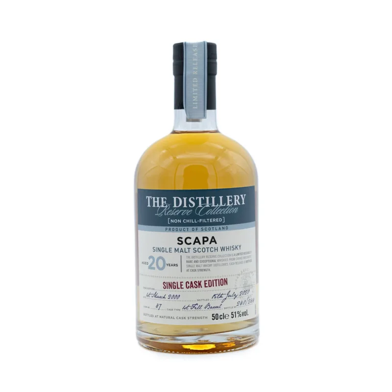 Scapa – 20 Year Old Single Malt Whisky 1st Fill Barrel #87