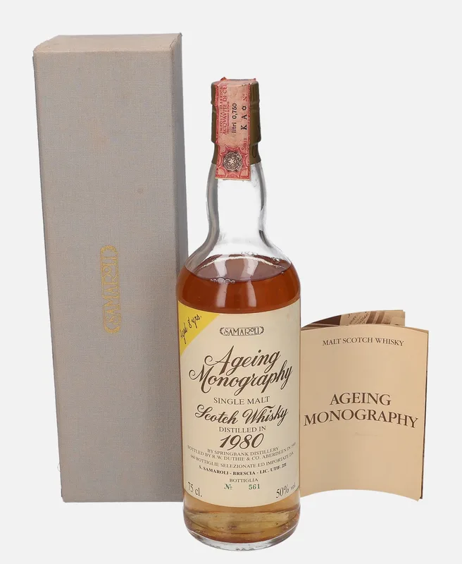 Springbank – 1980 8 Year Old Samaroli Ageing Monography