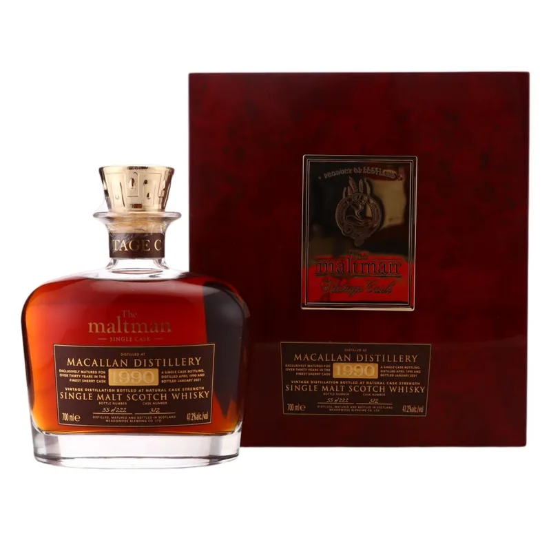 Macallan – 1990 The Maltman 30 Year Old