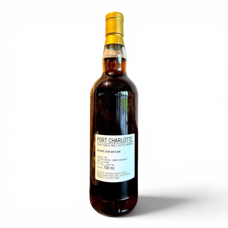 Port Charlotte 21 Year Old 2004 Private Sherry Cask #781 (70cl, 55.5%)