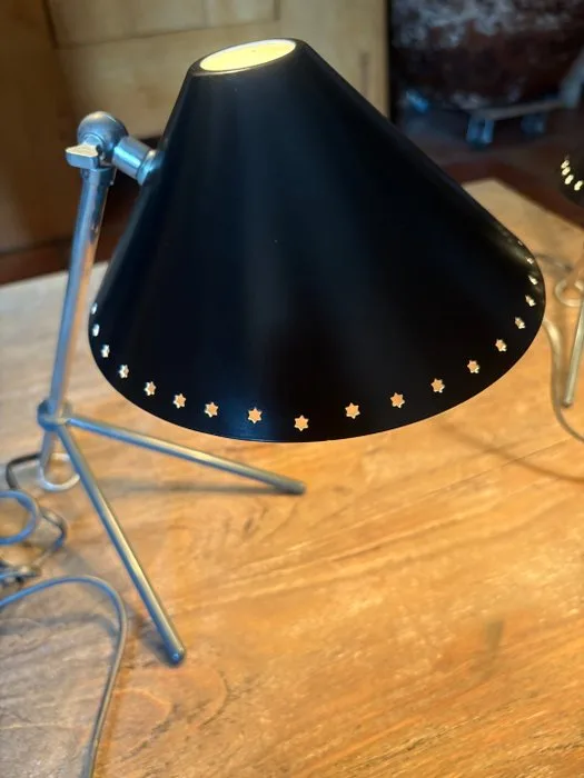 Hala - H.Th.J.A. Busquet - Lamp (2) - Metal - Vintage Hala Pinokkio