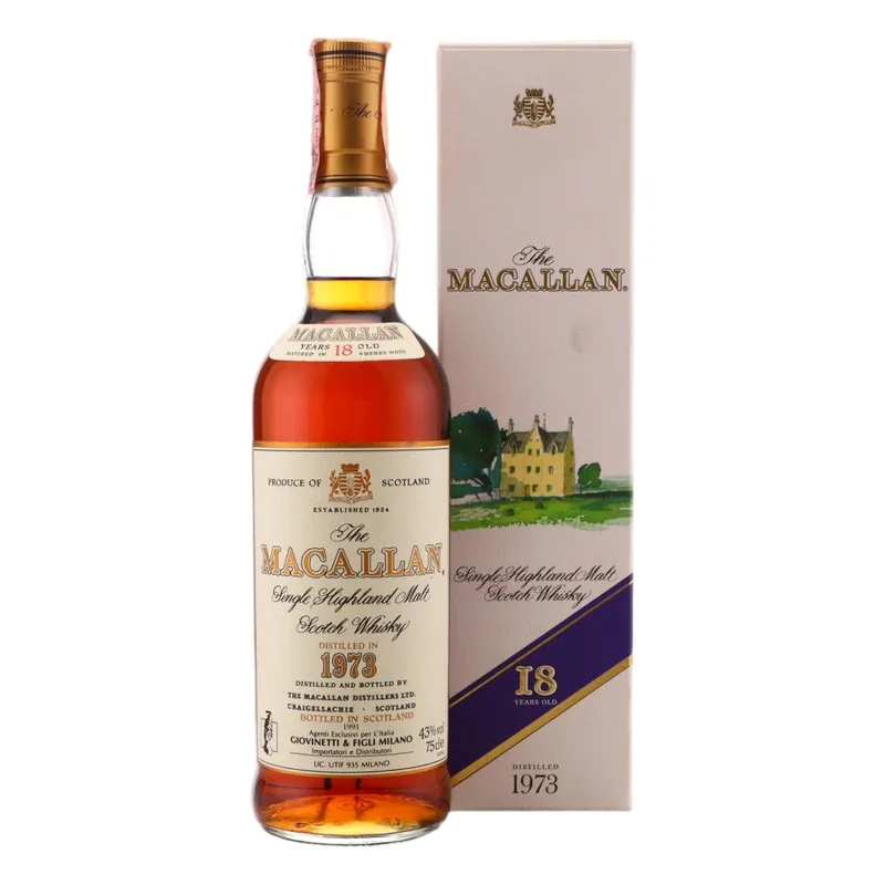 Macallan – 1973 18 Year Old (75cl, 43.00%)