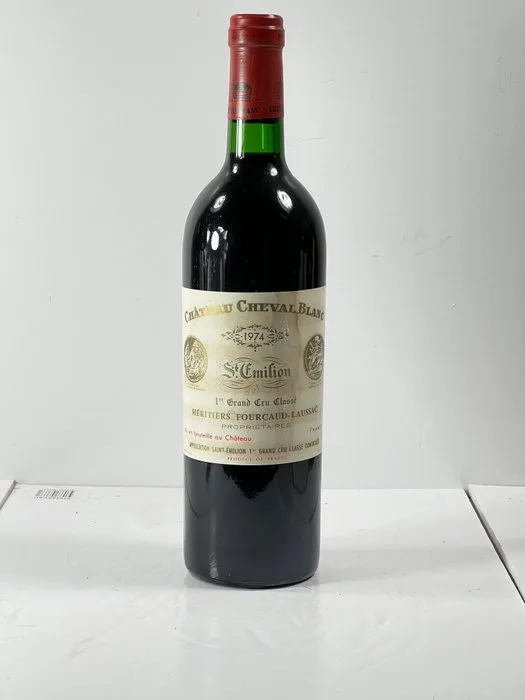1974 Chateau Cheval Blanc - Saint-Émilion 1er Grand Cru Classé A - 1 Bottle (0.75L)