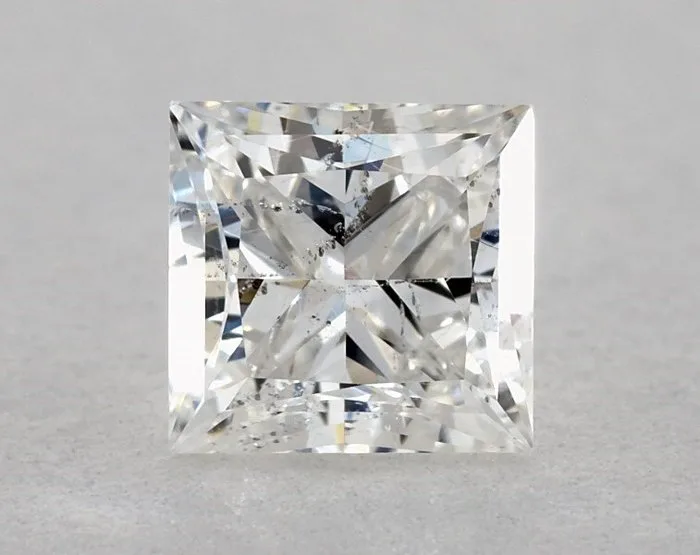 1 pcs Diamond (Natural) - 0.90 ct - Square - F - SI1 - International Gemological Institute (IGI)