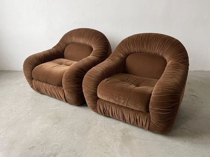 Eurosalotto Pedrina - Georg Bighinello - Prieth - Armchair (2) - Caprice - Velvet