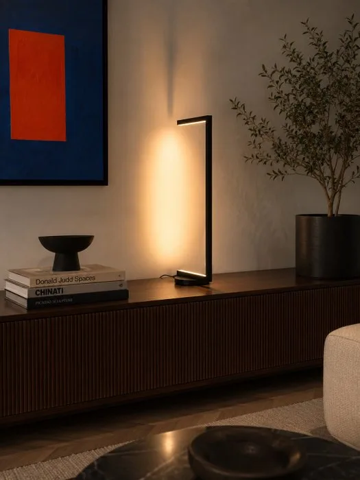 CristofaroLuce - Tommaso Cristofaro - Table lamp - Tratto green olive - Aluminium, Metal - Tratto table lamp