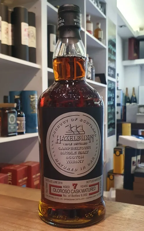 Hazelburn – 7 Year Old 2018 Sherry Wood 2026 Edition (70cl, 47.9%)