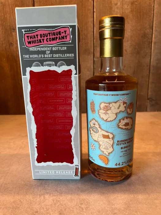 Blended Grain Scotch Whisky 45 years old Blend No. 1 - Batch no. 3 - That Boutique-y Whisky Company - b. 2020s - 50cl