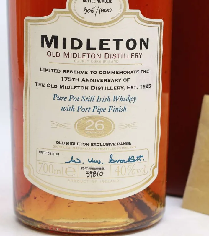 Midleton – 26 Year Old Limited Edition Port Pipe Finish