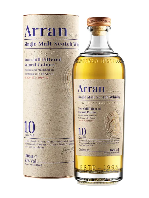 Arran 10 Year Old (70cl, 46%)