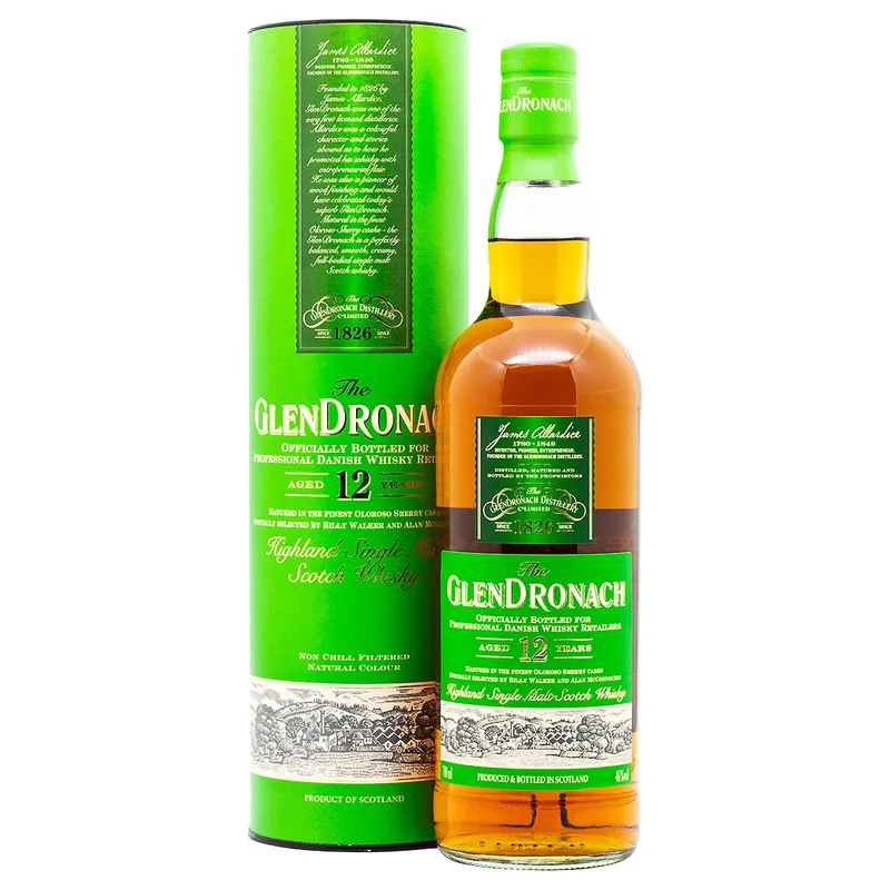 Glendronach – 12 Year Old Oloroso Sherry Casks Bottled 2015 (70cl, 46%)
