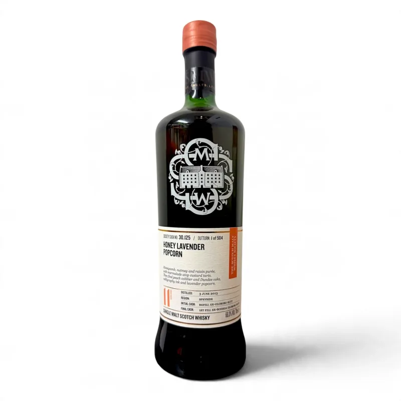 Glenrothes – 11 Year Old 2013 SMWS 30.125 Honey Lavender Popcorn Single 1st Fill Ex-Bodega Oloroso Butt Finish (2024) (70cl)