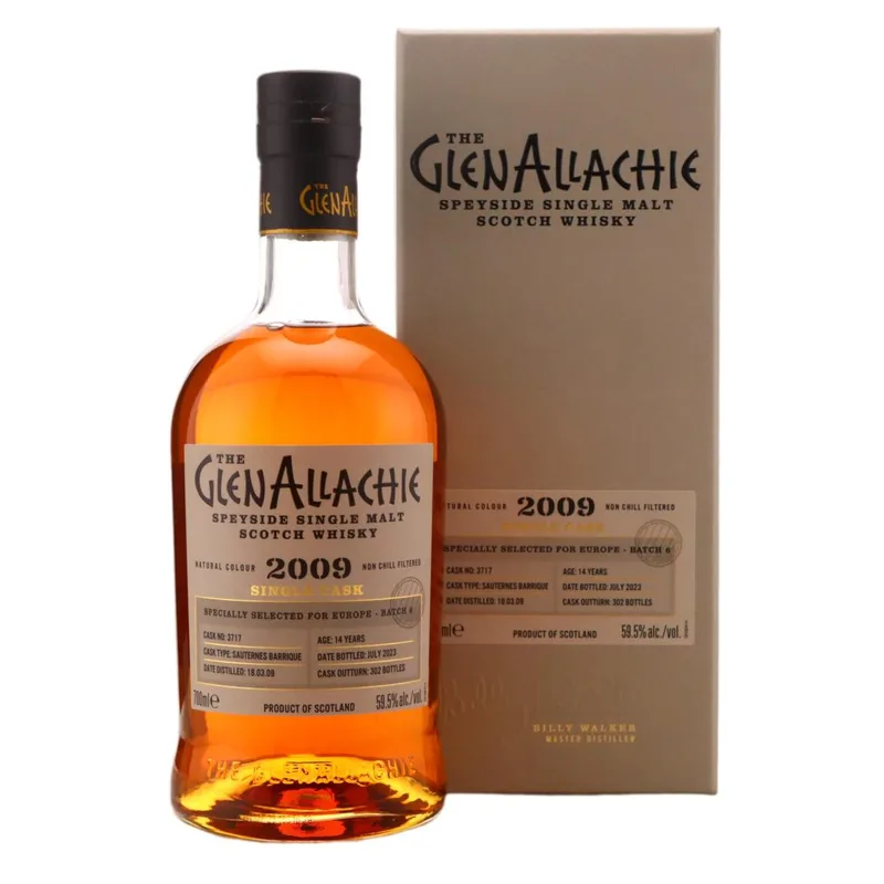 Glenallachie – 2009 Single Cask 14 Year Old (70cl, 59.50%)