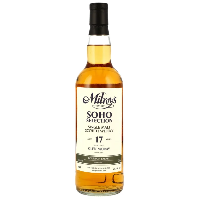 Glen Moray 2009/2026 17 Year Old Bourbon Barrel #5683 – Milroys