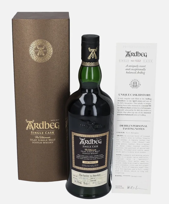 Ardbeg – 2005 15 Year Old Single Cask