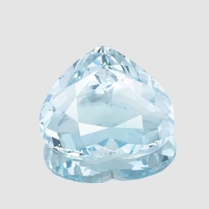 1 pcs Blue Aquamarine - 11.89 ct - International Gemological Institute (IGI)