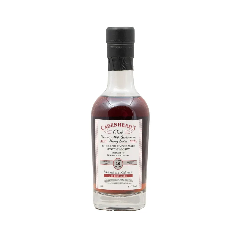 Ben Nevis – Cadenhead's 10th Anniversary Release