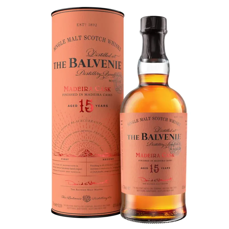 The Balvenie – 15 Year Old Madeira Cask (70cl, 43%)