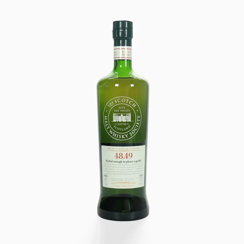 Balmenach – 26 Year Old 1988 SMWS 48.49 'Herbal Enough To Please A Gerbil' Single Refill Bourbon Hogshead (2014)