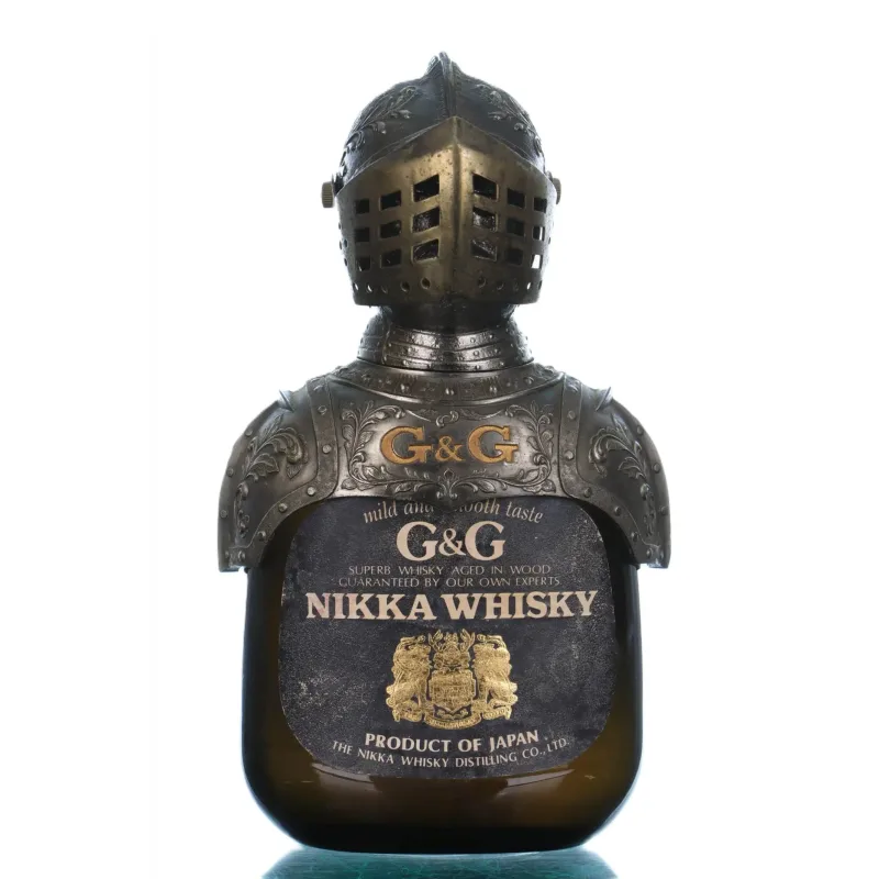 Nikka Yoichi Gold & Gold Metal Knight Japanese Single Malt Whisky (1990s)