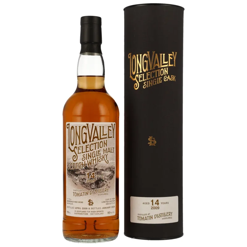Tomatin – 2009/2024 14 Year Old Bordeaux Barrique #1834 LongValley Selection