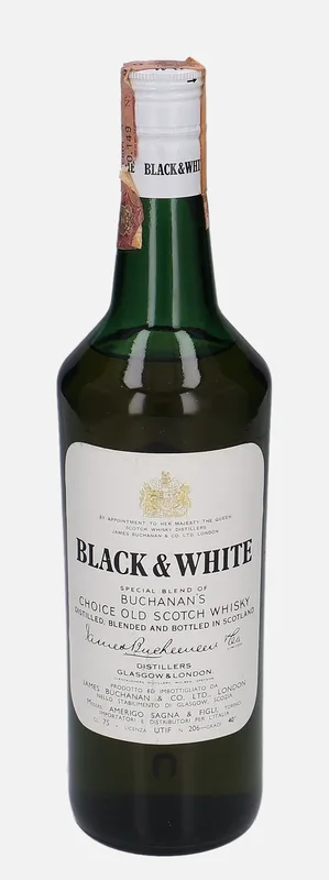 Black & White (75cl, 40%)