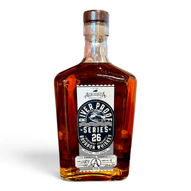 Augusta – 4 Year Old River Proof Series 26 Personal Reserve Hand Filled Kentucky Straight Wheated Bourbon