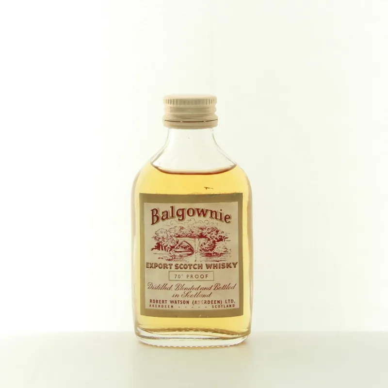 Balgownie Export 70 Proof Miniature (5cl, 40%)