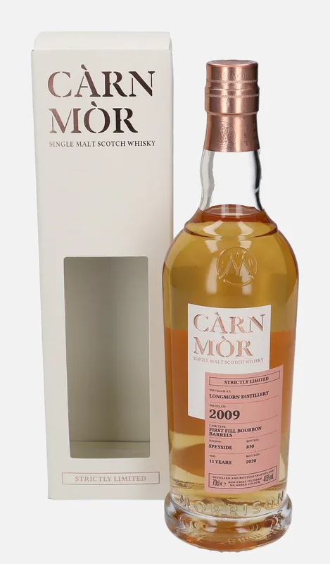 Longmorn – 2009 11 Year Old Morrison Scotch Whisky Distillers Càrn Mòr