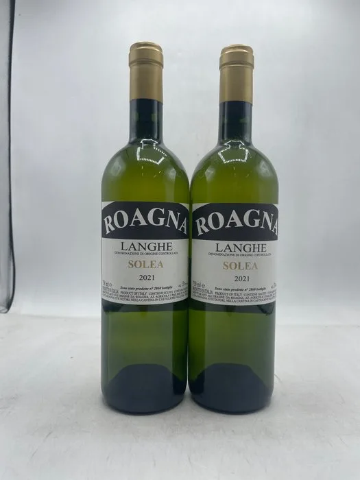 2021 Roagna Solea, Chardonnay - Piedmont - 2 Bottles (0.75L)