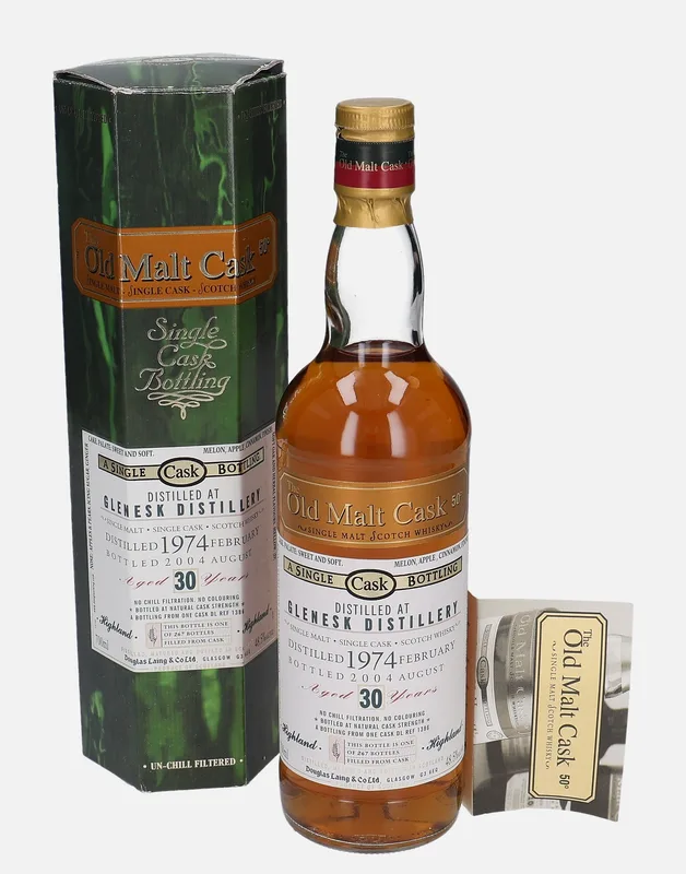 Glenesk – 1974 30 Year Old Douglas Laing The Old Malt Cask (70cl, 48.5%)