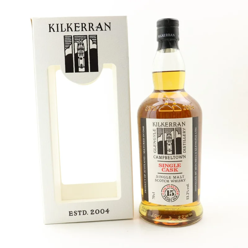 Kilkerran – 2004 15 Year Old Glengyle Distillery 15th Anniversary Single Cask (70cl, 53.2%)