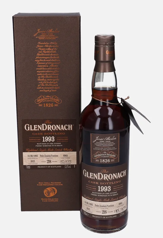 Glendronach – 1993 28 Year Old Cask Bottling (70cl, 52.8%)