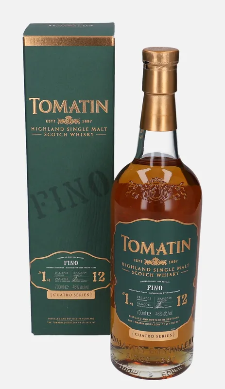 Tomatin – 2002 12 Year Old Cuatro Series