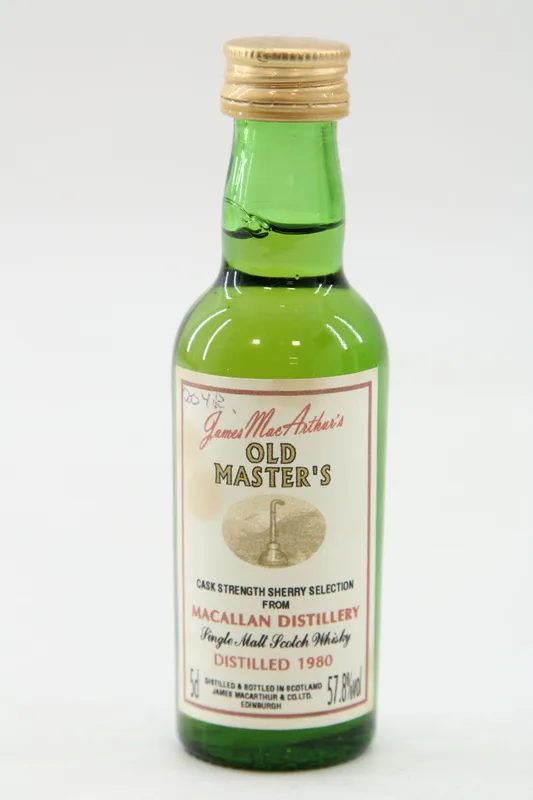 Macallan – 1980 James MacArthur - Miniature