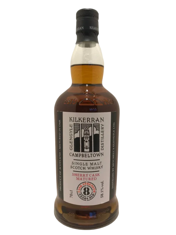 Kilkerran 8 Year Old Sherry Cask Matured Cask Strength