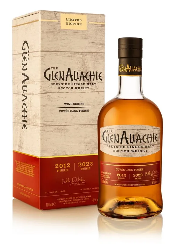 The GlenAllachie – Wine Series Cuvée Cask Finish 9 Year Old 2012 (48%)