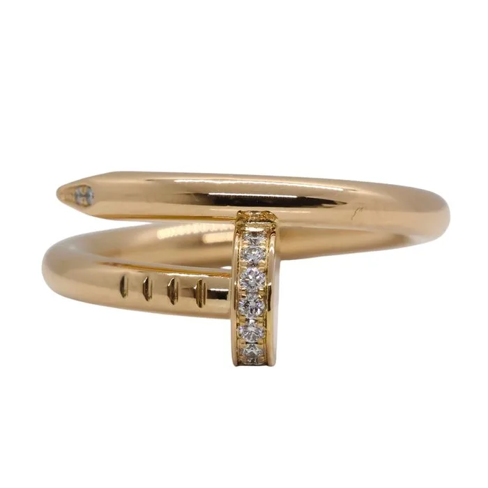 Cartier - Ring - Juste un clou - 18 kt. Rose gold - Diamond