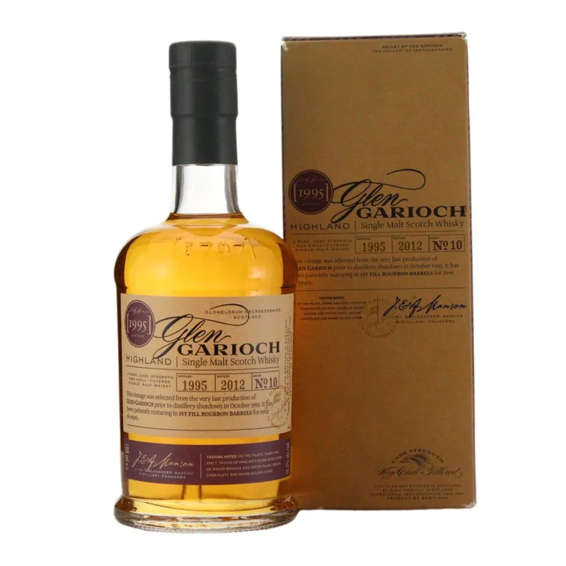Glen Garioch – 1995 1st Fill Bourbon Barrels - Batch No. 10