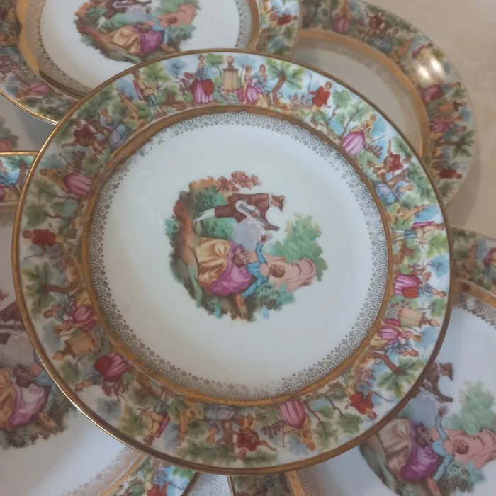 Repubblica di San Marino - In stile Jean-Honoré Fragonard - Table service (24) - hard-paste porcelain