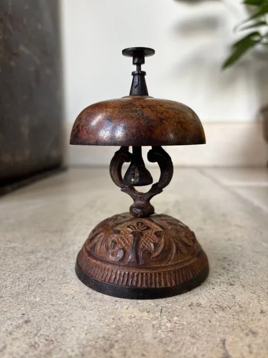 Call bell - France - Rare old hotel bell