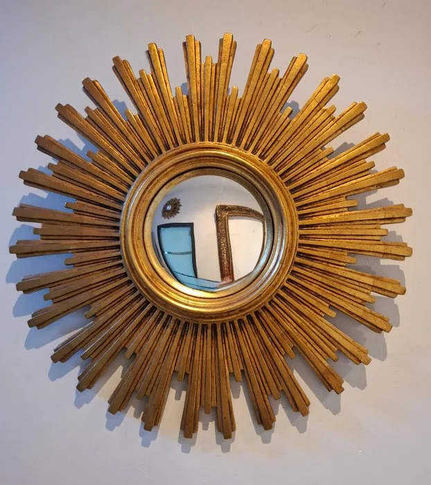Mirror - Resin - Golden Sun Mirror, 1965