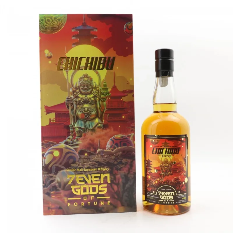 Chichibu – 2017 Single Bourbon Cask #8280 Seven Gods Of Fortune Bishamonten Limited Edition (2023) (70cl, 65.4%)