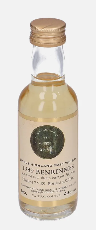 Benrinnes – 1989 10 Year Old Signatory Vintage Scotch Whisky Co.