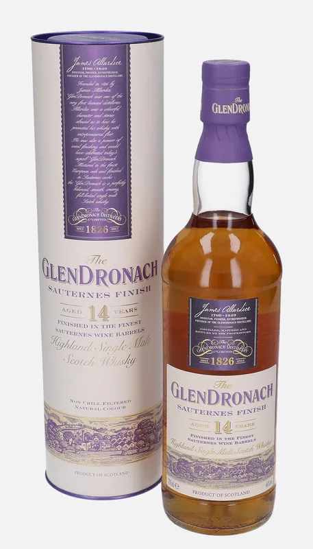 Glendronach – Sauternes Finish 14 Year Old