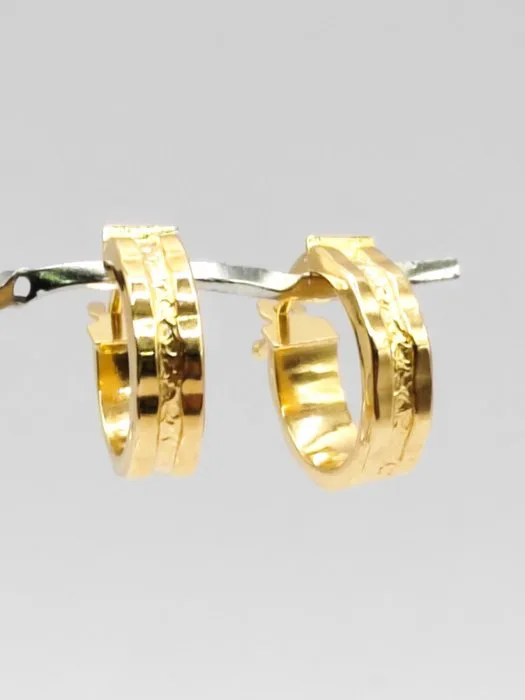 Earrings - 18 kt. Yellow gold