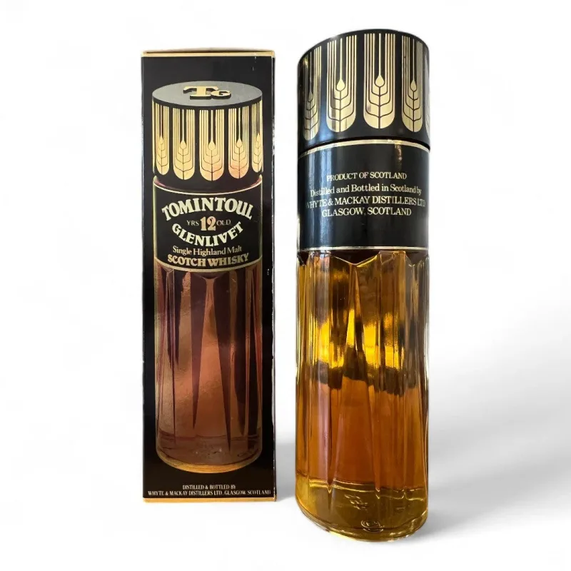 Tomintoul – 12 Year Old Tomintoul-Glenlivet Falcon Golden Barley Edition (1990s) (75cl, 43%)