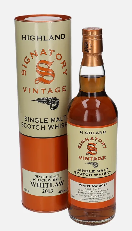 Highland Park – 2013 10 Year Old Signatory Vintage Scotch Whisky Co. The Un-Chillfiltered Collection (70cl, 46%)