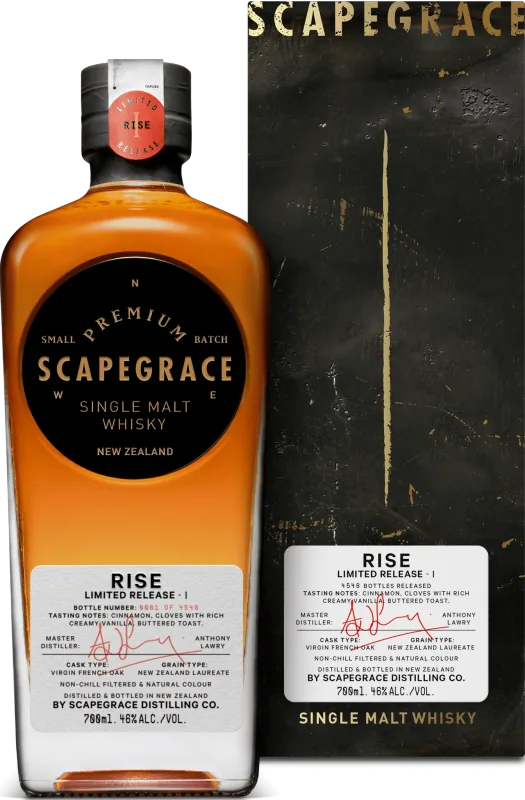 Scapegrace RISE I Single Malt Whisky - Limited Edition