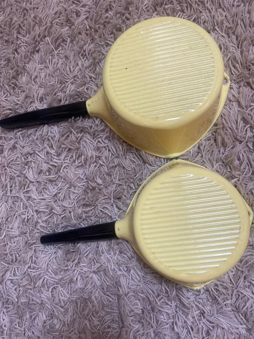 Cooking pot set (2) - source emaillee - Le Creuset